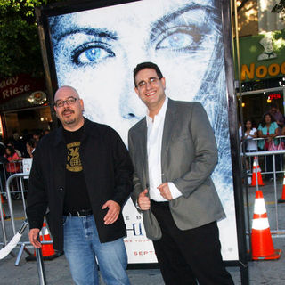 Greg Rucka;Steve Lieber; in "Whiteout" Los Angeles Premiere - Arrivals