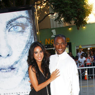 Liana Mendoza;Tommy Davidson; in "Whiteout" Los Angeles Premiere - Arrivals