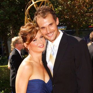 Mary Lynn Rajskub;Matthew Rolph; in 61st Annual Primetime Creative Arts Emmy Awards - Arrivals