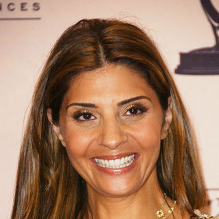 Callie Thorne; in 61st Annual Primetime Creative Arts Emmy Awards - Press Room