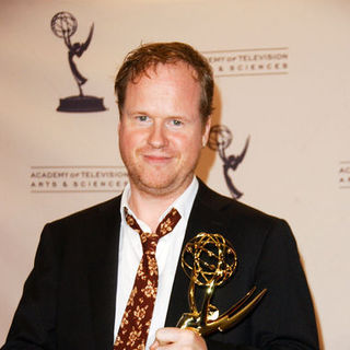 Joss Whedon; in 61st Annual Primetime Creative Arts Emmy Awards - Press Room