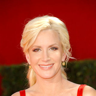 Angela Kinsey; in The 61st Annual Primetime Emmy Awards - Arrivals