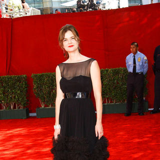 Betsy Brandt; in The 61st Annual Primetime Emmy Awards - Arrivals