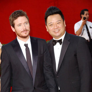 Kevin Connolly;Rex Lee; in The 61st Annual Primetime Emmy Awards - Arrivals