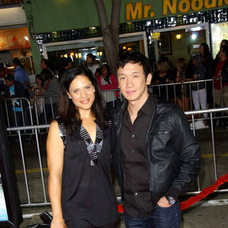 Monique Gabriela Curnen;Chin Han; in "Couples Retreat" Los Angeles Premiere - Arrivals