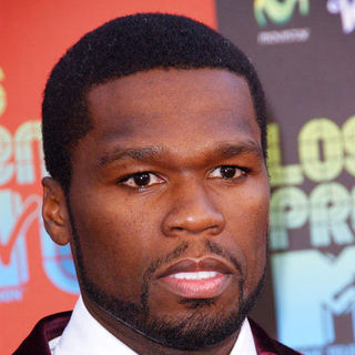 50 Cent; in 2009 MTV Latin VMAs - Arrivals