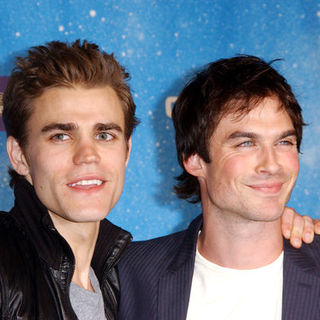 Paul Wesley;Ian Somerhalder; in Spike TV's "Scream 2009" - Arrivals