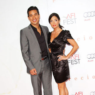 Mario Lopez, Courtney Mazza in "Precious" Los Angeles Premiere - Arrivals