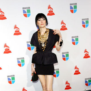 Cucu Diamantes; in The 10th Annual Latin GRAMMY Awards - Arrivals