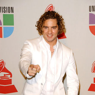 David Bisbal; in The 10th Annual Latin GRAMMY Awards - Press Room