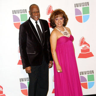 Johnny Ventura;Milly Quezada; in The 10th Annual Latin GRAMMY Awards - Press Room
