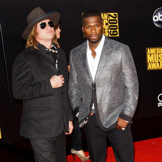 Val Kilmer, 50 Cent in 2009 American Music Awards - Arrivals