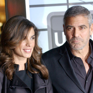 George Clooney, Elisabetta Canalis in "Up in the Air" Los Angeles Premiere - Arrivals