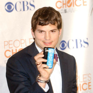 Ashton Kutcher; in 36th Annual People's Choice Awards - Press Room