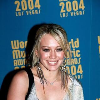 Hilary Duff; in 2004 World Music Awards VIP Dinner