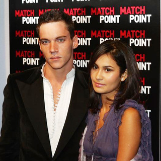 Jonathan Rhys-Meyers;Reena Hammer; in Match Point Premiere in Italy - Arrivals