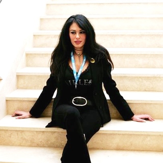 Maria Grazia Cucinotta; in Felix The Globetrotter Bunny Movie Photocall in Italy
