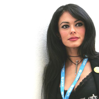 Maria Grazia Cucinotta; in Felix The Globetrotter Bunny Movie Photocall in Italy