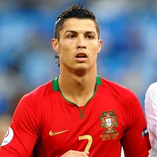 Cristiano Ronaldo in Euro2008 Soccer Championship - Quarter Final - Portugal Vs. Germany (2-3) - June 19, 2008