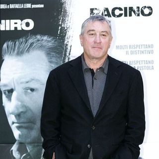 Robert De Niro in "Righteous Kill" Rome Photocall - Arrivals