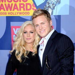 Heidi Montag;Spencer Pratt; in 2008 MTV Video Music Awards - Arrivals