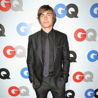 Zac Efron in GQ 2008 "Men of the Year" Party - Arrivals