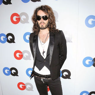 Russell Brand; in GQ 2008 "Men of the Year" Party - Arrivals
