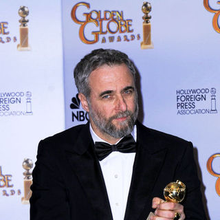 Ari Folman; in 66th Annual Golden Globes - Press Room