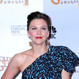 Maggie Gyllenhaal; in 66th Annual Golden Globes - Press Room