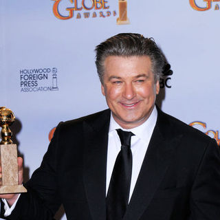 Alec Baldwin; in 66th Annual Golden Globes - Press Room