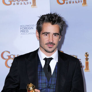 Colin Farrell in 66th Annual Golden Globes - Press Room