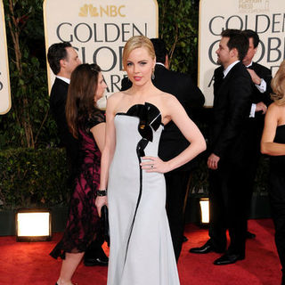 Melissa George; in 66th Annual Golden Globes - Arrivals