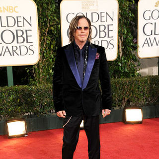 Mickey Rourke; in 66th Annual Golden Globes - Arrivals
