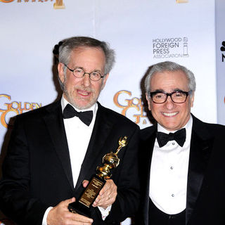 Steven Spielberg, Martin Scorsese in 66th Annual Golden Globes - Press Room