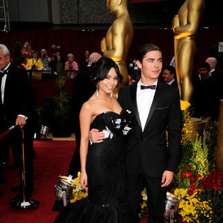 Vanessa Hudgens, Zac Efron in 81st Annual Academy Awards - Arrivals