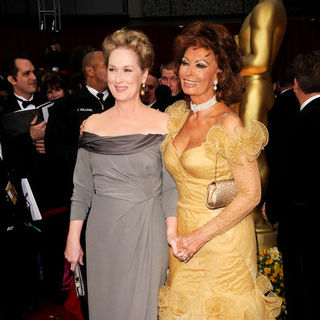 Meryl Streep, Sophia Loren in 81st Annual Academy Awards - Arrivals