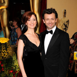 Michael Sheen, Lorraine Stewart in 81st Annual Academy Awards - Arrivals