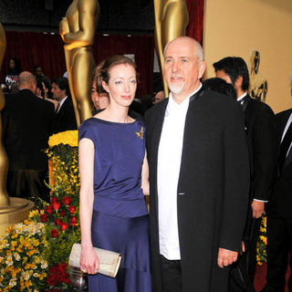 Peter Gabriel, Maebh Flynn in 81st Annual Academy Awards - Arrivals