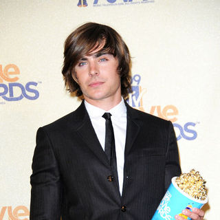 Zac Efron; in 18th Annual MTV Movie Awards - Press Room