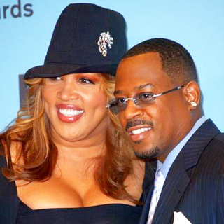 Kym Whitley;Martin Lawrence; in 2005 BET Comedy Awards - Press Room