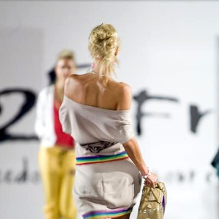 Paris Hilton; in 2 B Free's Spring 2006 Collection - Show