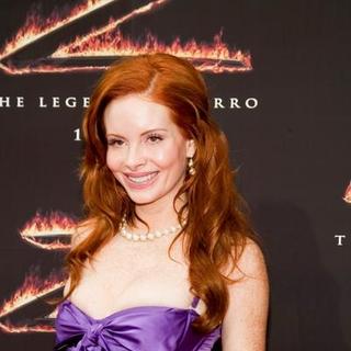 Phoebe Price; in The Legend of Zorro Los Angeles Premiere - Red Carpet