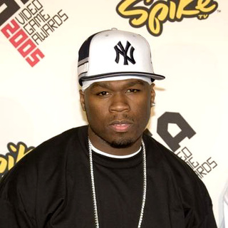 50 Cent; in 2005 Spike TV Video Game Awards - Arrivals