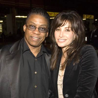 Gina Gershon;Herbie Hancock; in 2nd Annual Grammy Jam Hosted by The Recording Academy and Entertainment Industry Foundation - Arriva