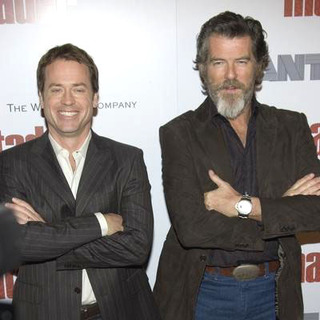 Pierce Brosnan;Greg Kinnear; in The Matador Los Angeles Premiere - Arrivals