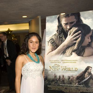 Q'Orianka Kilcher; in 17th annual Palm Springs International Film Festival Opening night film The New World