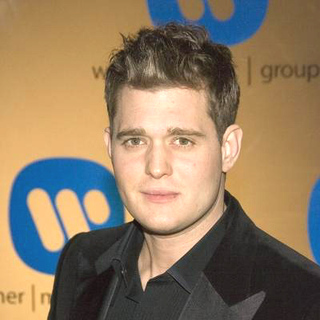 Michael Buble in 2006 Warner Music Group Grammy After Party