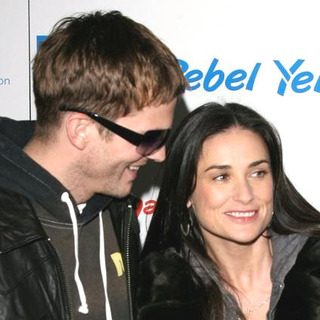 Ashton Kutcher, Demi Moore in Rebel Yell Spring Launch with New Partner Guy Oseary