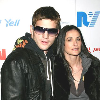 Ashton Kutcher;Demi Moore; in Rebel Yell Spring Launch with New Partner Guy Oseary