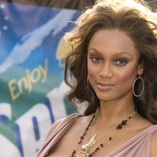 Tyra Banks; in 20th Annual Soul Train Music Awards